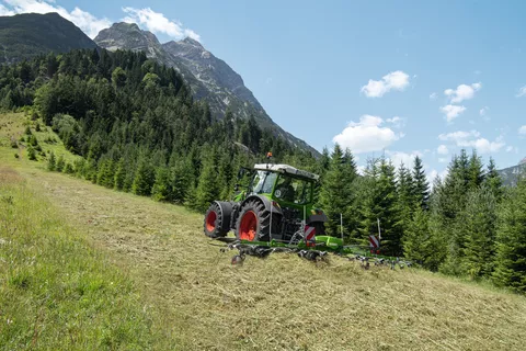 Fendt Twister 601 DN im alpinen Einsatz