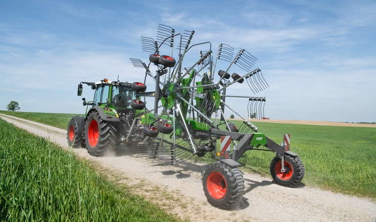 Schnell und komfortabel transportiert: Der Fendt Former