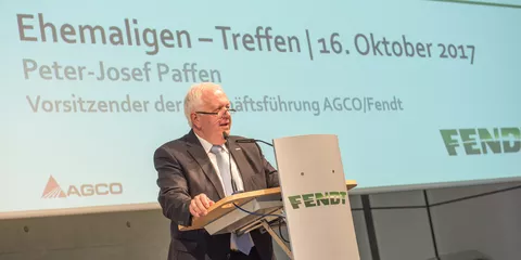 Peter-Josef Paffen, CEO of AGCO/Fendt