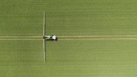 Fendt Rogator im Einsatz auf dem Feld