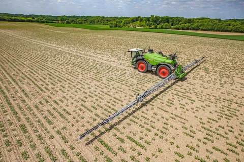 Fendt Rogator 645 bei der Applikation