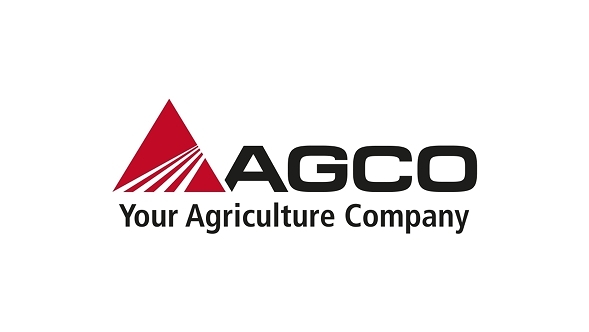 AGCO logo med underlinjen "Din landbrugsvirksomhed"