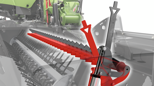 CGI visning af Fendt Slicer ISOBUS-kontrolsystemet.