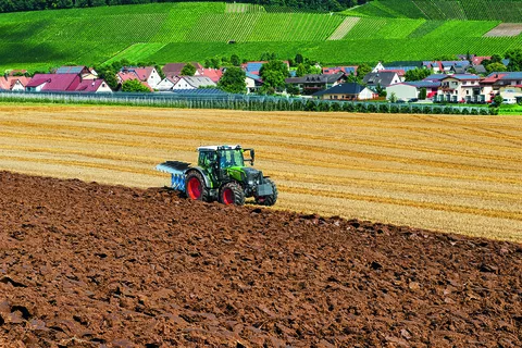 Fendt 200 Vario en acción