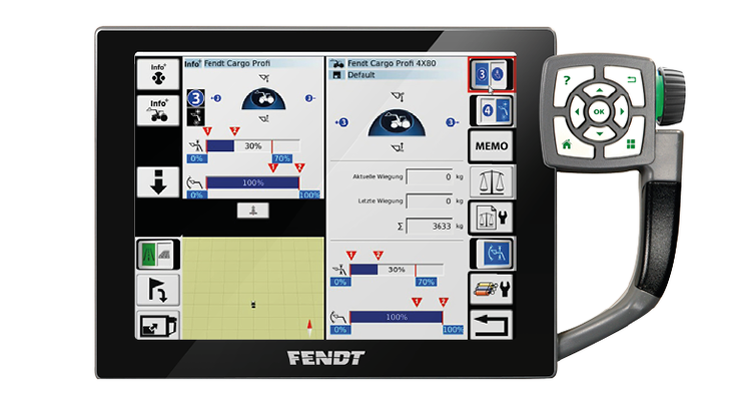 Fendt Vario terminál