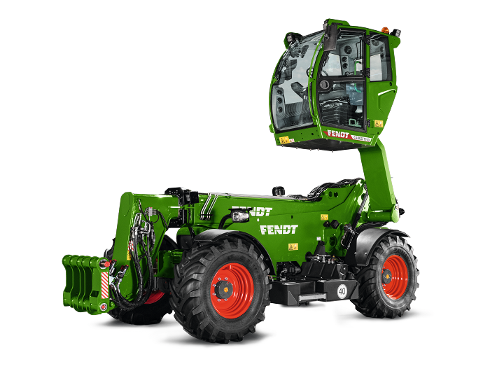 Fendt Cargo T740 brīvā stāvoklī