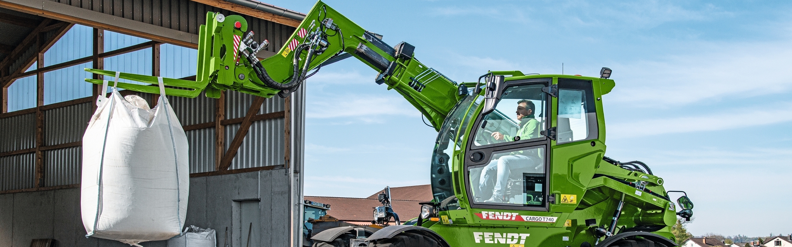 Fendt Cargo T740 darba laikā