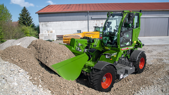 Fendt Cargo T740 darba laikā