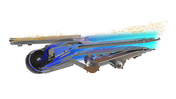 Fendt IDEAL Ciclone tīrīšanas ventilators CGI