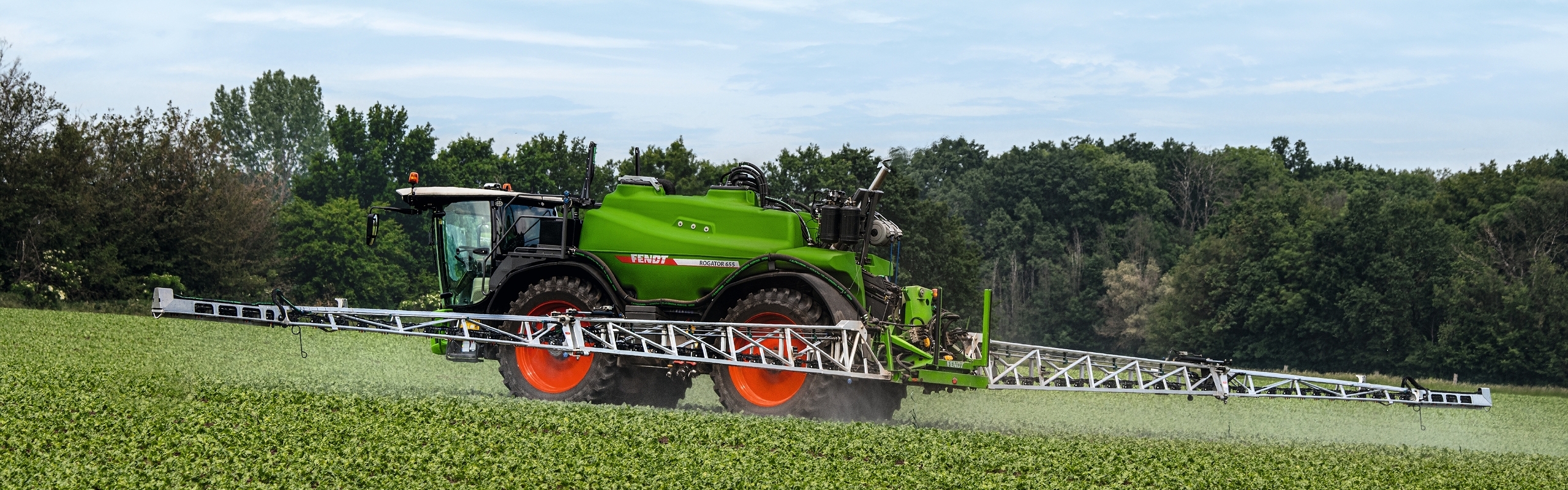 Fendt Rogator 600 Gen2 darbībā