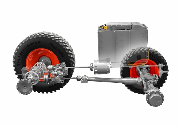 Detaljvisning av Fendt Vario-transmisjon