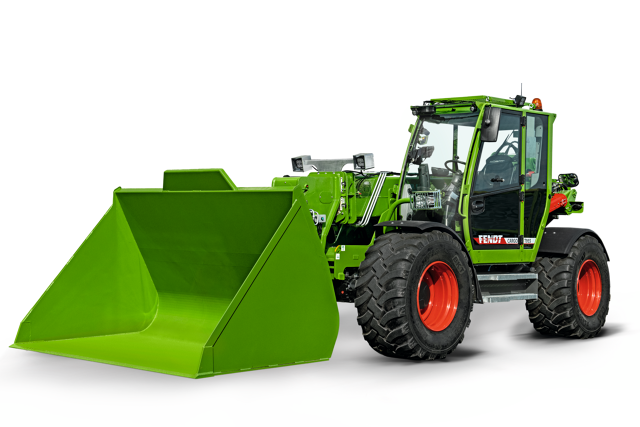 Fendt Cargo T955 na białym tle