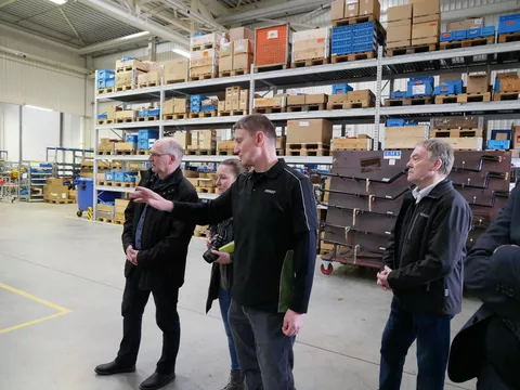 Factory tour through Production and the Test Centre